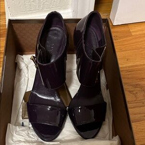 Gucci Mora Patent Calf Women's Heels